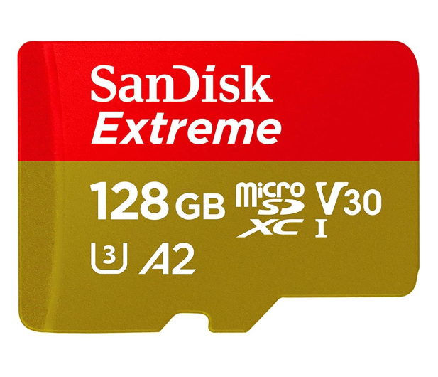 SANDISK MicroSDXC 128GB 160MB/s SDSQXAA-128G-GN6MA - 1058577 - zdjęcie